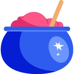 Magic pot icon