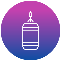 Punching bag icon