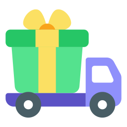 Gift delivery ... icon