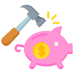 Emergency funds icon