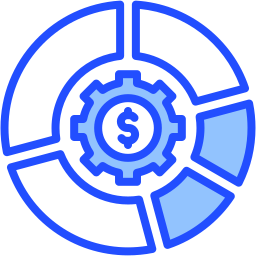 Asset allocation icon