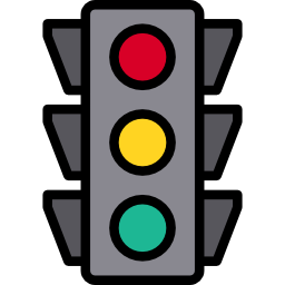 semáforo icono