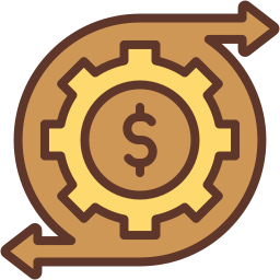 Cash flow icon