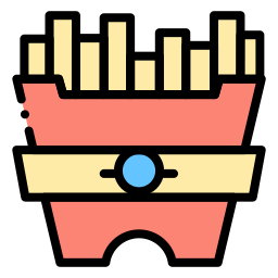 papas fritas icono