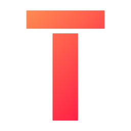 Letter t icon