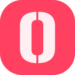 文字o icon