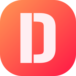 文字d icon