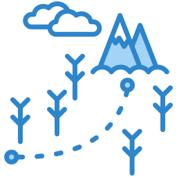 Hiking icon