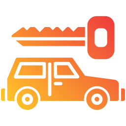 Rental car icon