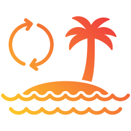 Island hopping icon