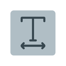 textabstand icon