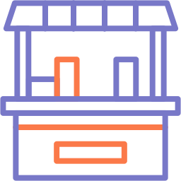 Food cart icon