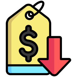 Low prices icon