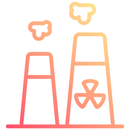 centrale nucleare icona