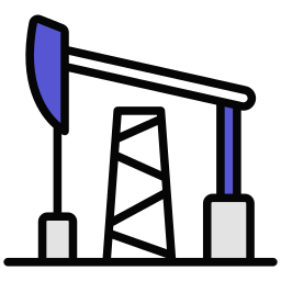 minería de petróleo icono