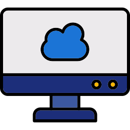 computação em nuvem Ícone