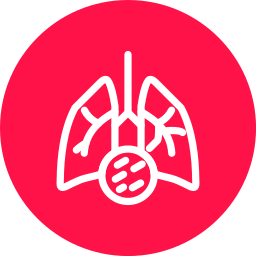 Lung cancer icon