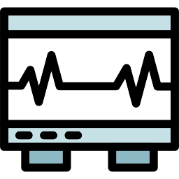 Electrocardiogram icon