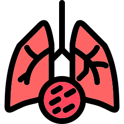 Lung cancer icon