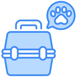 transportador de mascotas icono