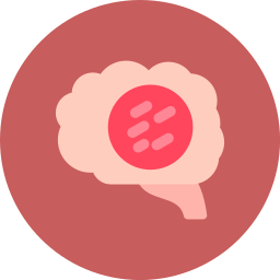 Brain cancer icon