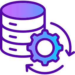 Data processing icon