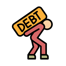 deuda icono
