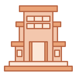 Commercial building icon
