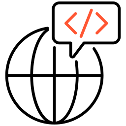 linguaggio di codifica icona