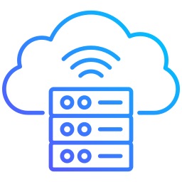 computación en la nube icono