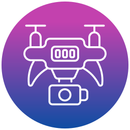 Камера-дрон иконка