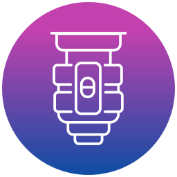 Camera lens icon