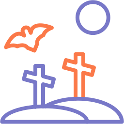 Cemetery icon