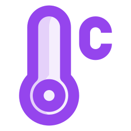 grados centígrados icono