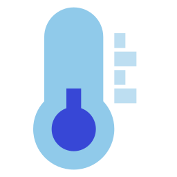 baja temperatura icono