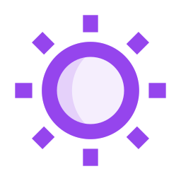 Sun icon