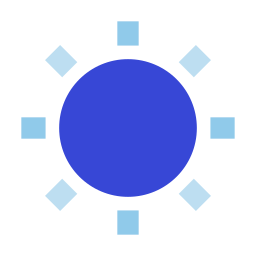 Sun icon