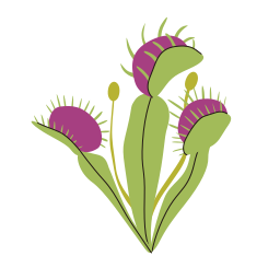 planta carnívora Ícone