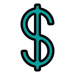 Знак доллара иконка