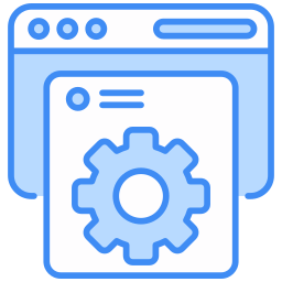 sistema de gestión de contenidos icono