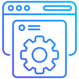 sistema de gestión de contenidos icono