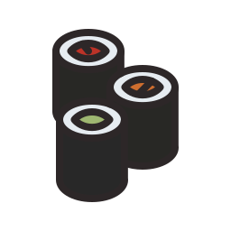 Sushi roll icon