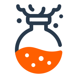 chemisch experiment icoon