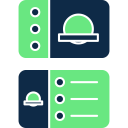 Business card icon