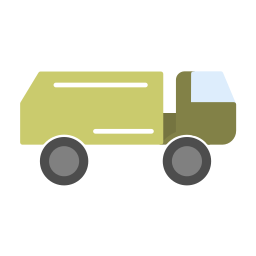 wojskowa ciężarówka ikona