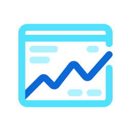 Web statistics icon