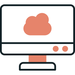 Cloud computing icon