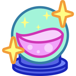 Magic ball icon
