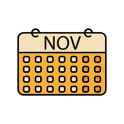 noviembre icono