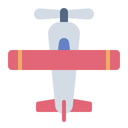 avião pequeno Ícone